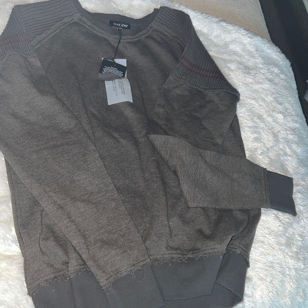 Dear John olive green sweatshirt.